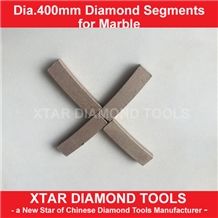 400mm Diamond Segments for Travertine