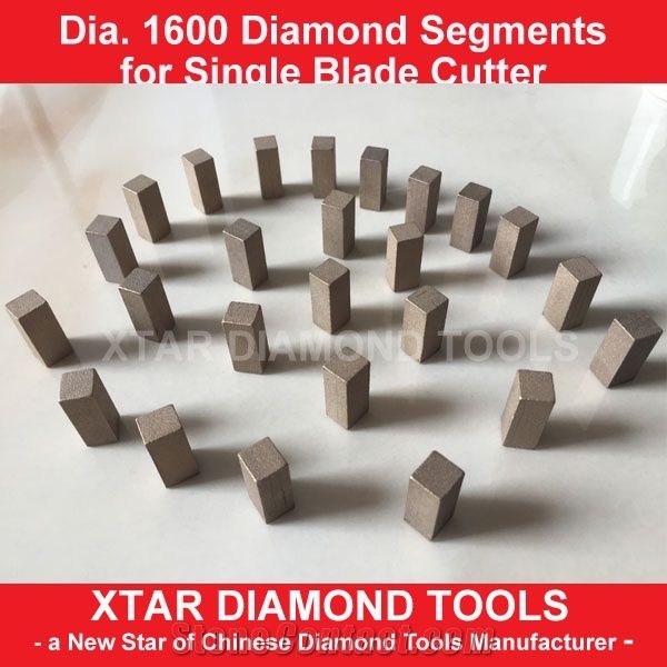 D1600mm diamond segments for marble block