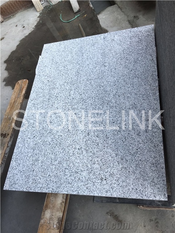 G640 Tile, China White Granite Tile & Slabs, Light Grey Granite, Bianco Sardo Granite