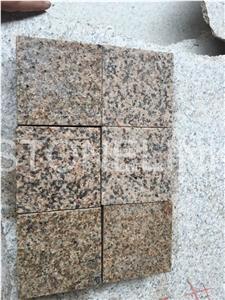 G682 China Yellow Porphyry Granite, G682 Courtyard Rodad Pavers, G 682 Outdoor Pavers, Flooring Covering