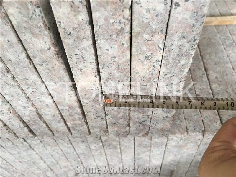 G687 Granite Steps & Riser,Gutian Taohua Hong Stair Treads