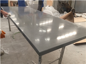 Heat-Resistance Grey Quartz Stone Quartz Crystal Countertops