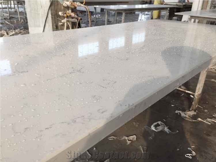 Scratchless Quartz Stone for Kitchen Countertop