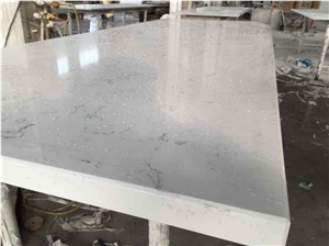 Simple and Nice Design Pre Cut Marble Look Quartz Stone Kitchen Countertop