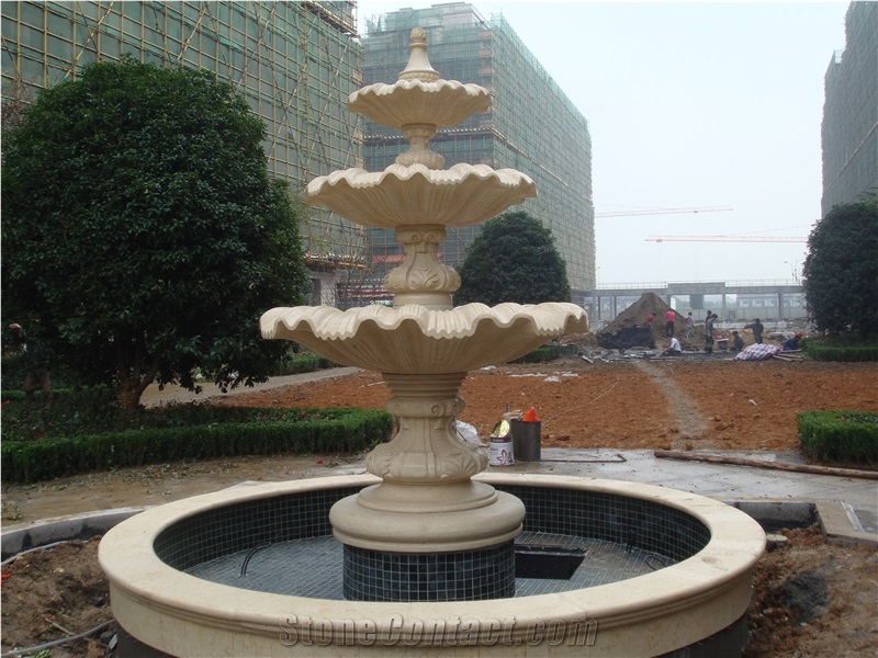 Various Kinds China Made Cheap Marble Fountains