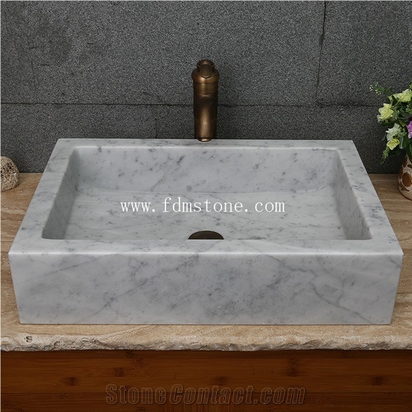 Beige Marble Stone Vessel Sink for Kitchen and Bathroom Design,European Country Style, Organic Stone Vessel Sink