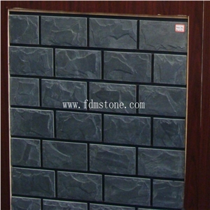 Cheap Brown Slate Exterior Decorative Wall Mushroom Stone,Landscaping Wall Cladding Stone