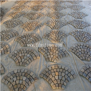 Cheap Flagstone Black Color Natural Outdoor Slate Stepping Stones, Slate Walkway Patterns Paving Stone