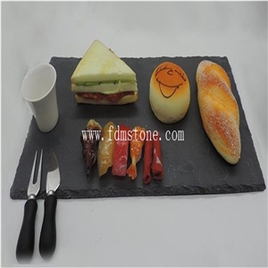 Hot Sale Black Slate Cheese Board/Natural Slate Serving Board,Sushi Plate/Japanese Plate/Slate Plate