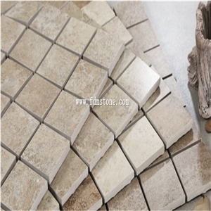 Hot Sale Exterior Tiles,Interior Tiles, Polished Crema Marfil Marble Mosaic 24x24 Tiles
