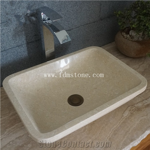 Natural Grey Wooden Marble Stone Sink Wash Basin Rectangle Sink for Hotel Decoration Sink,Traditional Mediterranean Custom Sink