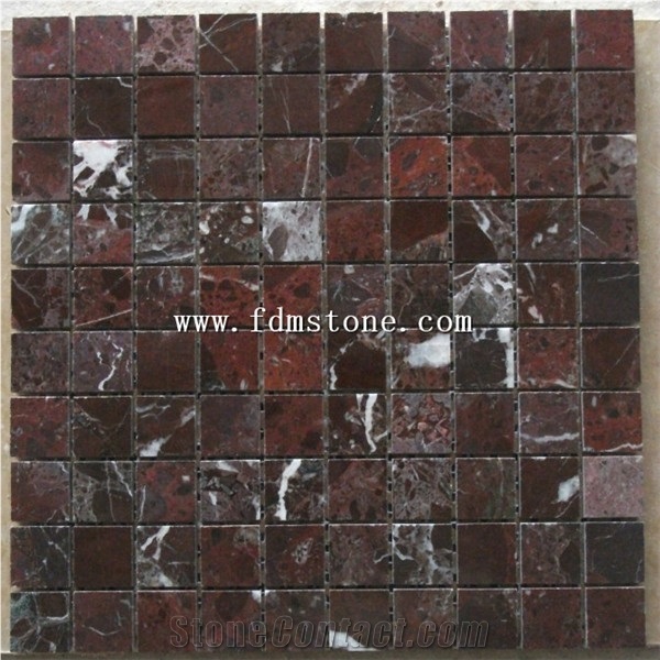 Top Quality Cheap Popular Design Calacatta Gold Marble Mosaic Tile