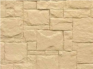 Beige Slate Wall Cladding Panels, Slate Ledge Stone Panel