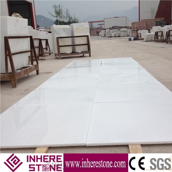 Hot Sale China Crystal White Marble Flooring, Sunny White Jade Marble, Snow White Marble