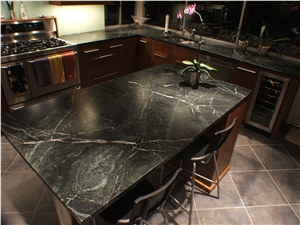 Marble Black Kitchen Countertop,Sabian Black Island Worktops