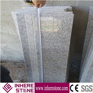 Pearl Flower Granite Polished Stair, Chinese Granite G383 Stair Treads & Risers, Pearl Flower Interior/Exterior Steps/Deck Stair