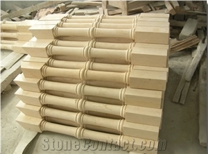 Sandstone Staircase Rails,Yellow Baluster