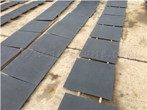 Hainan Black Basalt Tiles / Honed Bluestone Tiles / Basalt Tiles