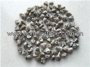 Crushed Stone 5-8mm, Natural Stone Yellow Granite Pebble & Gravel