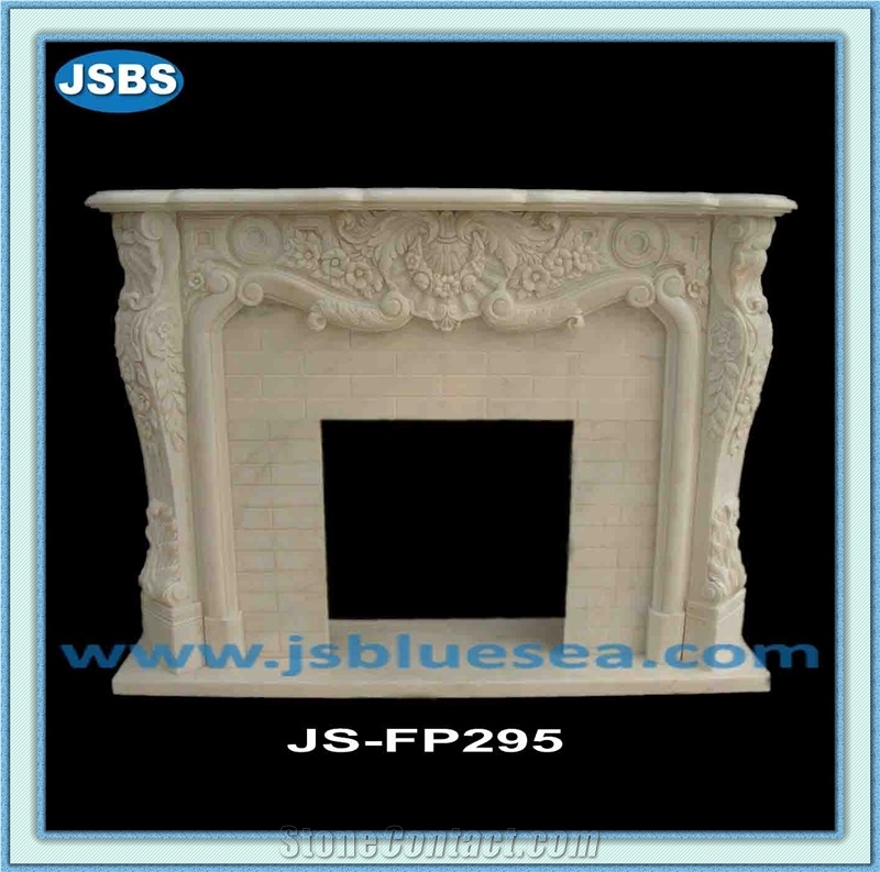 Decorative Natural Stone Fireplace Mantel