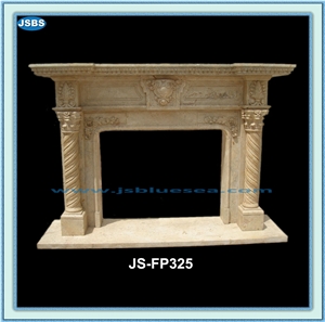 Stone Fireplace Frame