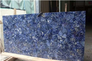 Brazil Natural Stone Blue Azul Bahia Granite Slab for Background Decoration