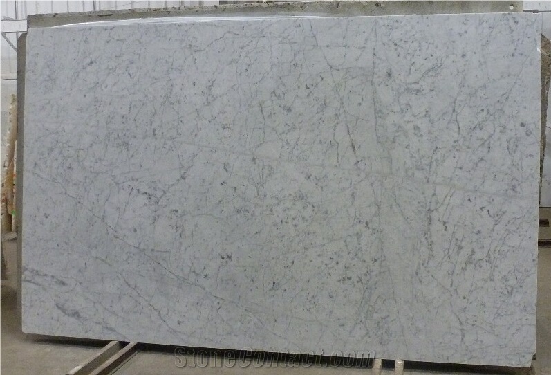 Luxury Cnc Design White Carrara Italian Marble for Interior Wall Panel