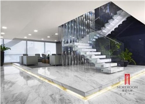 Volakas Composite Tile Marble Temple For Home