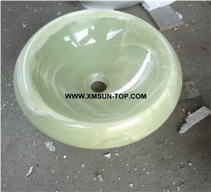 Green Stone Kitchen Sinks&Basins/Light Green Stone Bathroom Sinks&Basin/Round Sinks&Basins/Natural Stone Basins&Sinks/Wash Basins/Interior Decorative