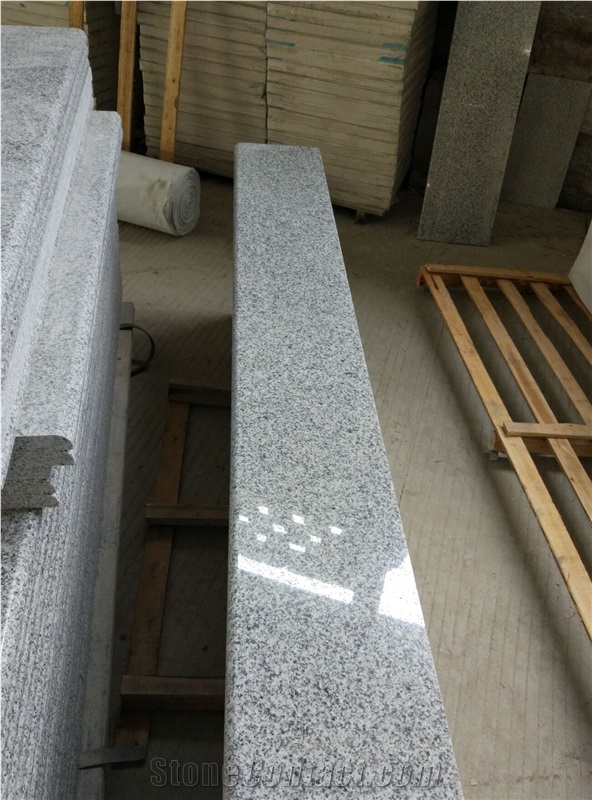 China Bianco Sardo,China Luna Pearl,G640,Popular Grey Color Granite for Window Sill,Customized Finishing Winggreen Stone