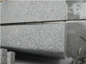 Direct Sale High Quality G617 Light Grey Granite Flamed Stairs & Steps, Treads and Riser, Winggreen Stone