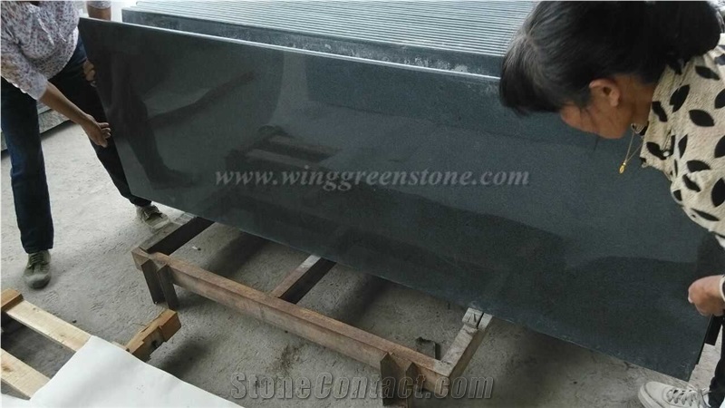Direct Sale High Quality G654 Granite Polished Kitchen Countertops, Winggreen Stone