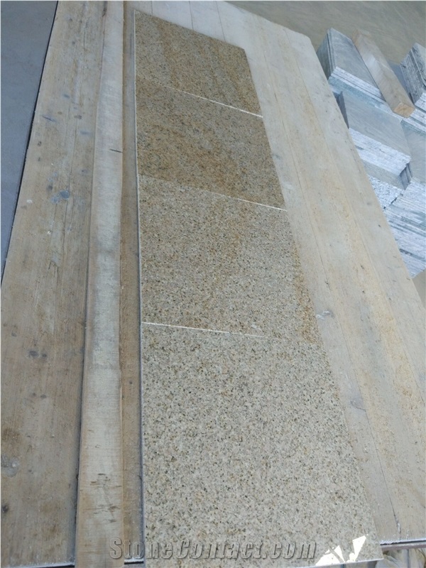 Golden Crystal,Padang Golden Leaf,G682 Granite Tiles and Slabs in Best Quailty with Good Price