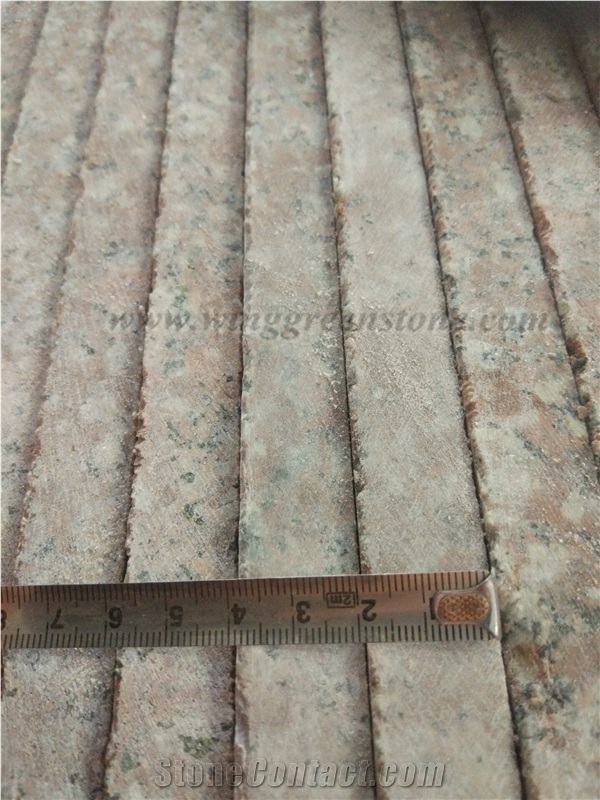 High Polished G654 Granite Stair Step, Cheap China Granite Stone Stair with Grooved, from Xiamen Winggreen Stone