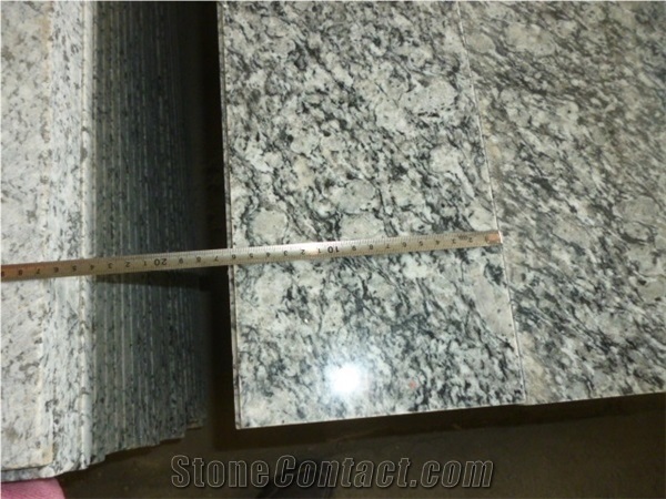 High Quality Stairs and Steps for Spray White,Breaking Wave Granite Staircase Winggreen Stone