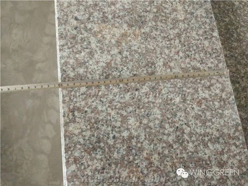 Polished Pink Granite Steps, G687 Granite Stairs & Steps, Pink/ Red Granite Staircase, Xiamen Winggreen Manufacture
