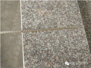 Polished Pink Granite Steps, G687 Granite Stairs & Steps, Pink/ Red Granite Staircase, Xiamen Winggreen Manufacture