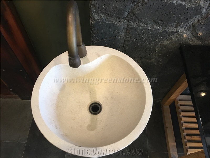 White Marble Basin, White Marble Pedestal Sinks, Natural Marble Wash Basins, White Marble Sinks, Xiamen Winggreen Stone