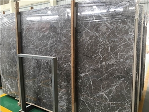 Gray Lido Marble Tile & Slab for Interior Application Morocco Gray Marble