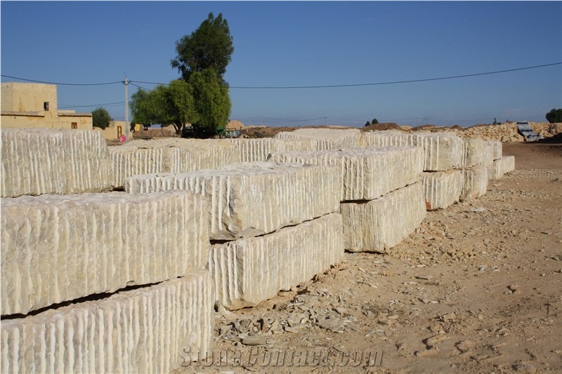 Giallo Provenza Limestone, Giallo California Blocks, Jaune Boujaad Limestone Blocks, Yellow Limestone
