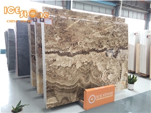 Classic Onyx/Chinese Brown Onyx Slabs and Tiles