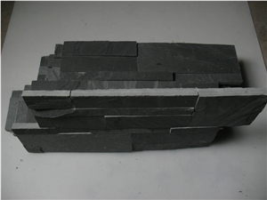 Black Slate Cultured Stone,Wall Cladding,Building Stone Panels,Wall Panels,Ledge Stone,Split Face Culture Stone