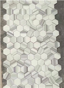 Mosaic Marble Pattern, Marble Msoaic, Calacatta Mosaic Marble,Carrara Mosaic Series, Wall Mosaic Series, Floor Mosaic Series/Polished Mosaic/Wall Mosaic/Floor Mosaic/Mosaic Pattern