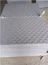 New G603 Granite,China Sardinia,Crystal Grey,Gamma Bianco, Silver Grey, Sesame White, Crystal Grey, Light Grey, Padang Light Luna White Tactiles Pedestrian Pavers Tiles Dalle Poto