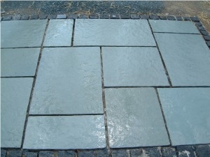 Kota Blue Lime Stone Slabs & Tiles, India Grey Limestone