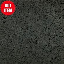 Indonesia Black Basalt with Hole / Basaltina / Basalto / Dark Basalt / Lava Black Basalt/ Tiles/ Walling/ Flooring/ Wall Tiles / Slabs / Covering / Lava Stone/ Lava Big Hole / Hole Basalt