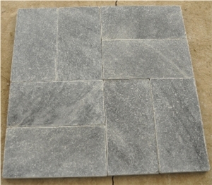 Silver Grey Marble Tumbled Pattern, Vietnam Paving Stone