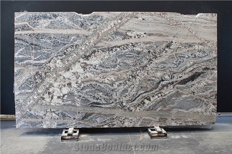 Monte Cristo Granite Slabs & Tiles, India White Granite
