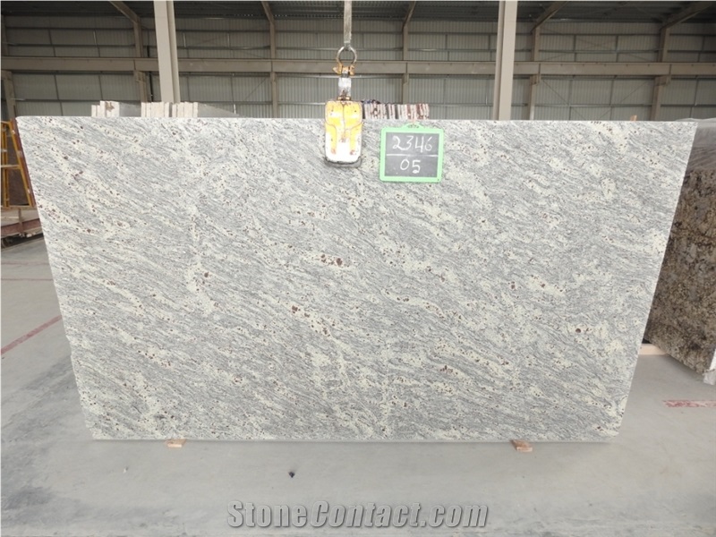 New Kashmir White Granite Slab & Tiles