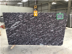 Sea Waves Granite Slab & Tiles, India Black Granite